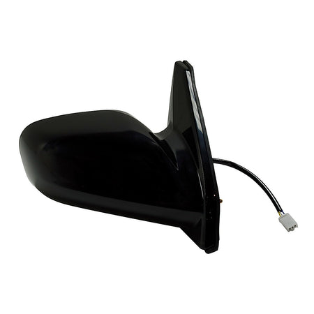 2003-2008 Pontiac Vibe Door Mirror Passenger Side Power Non-Foldaway Gloss Black Ptm_TO1321207-5
