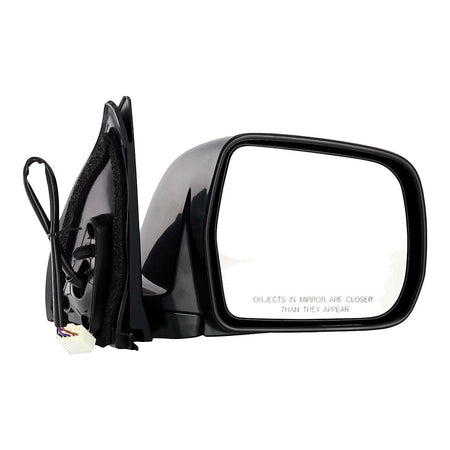 2001-2007 Toyota Highlander Door Mirror Passenger Side Power Heated Black_TO1321211