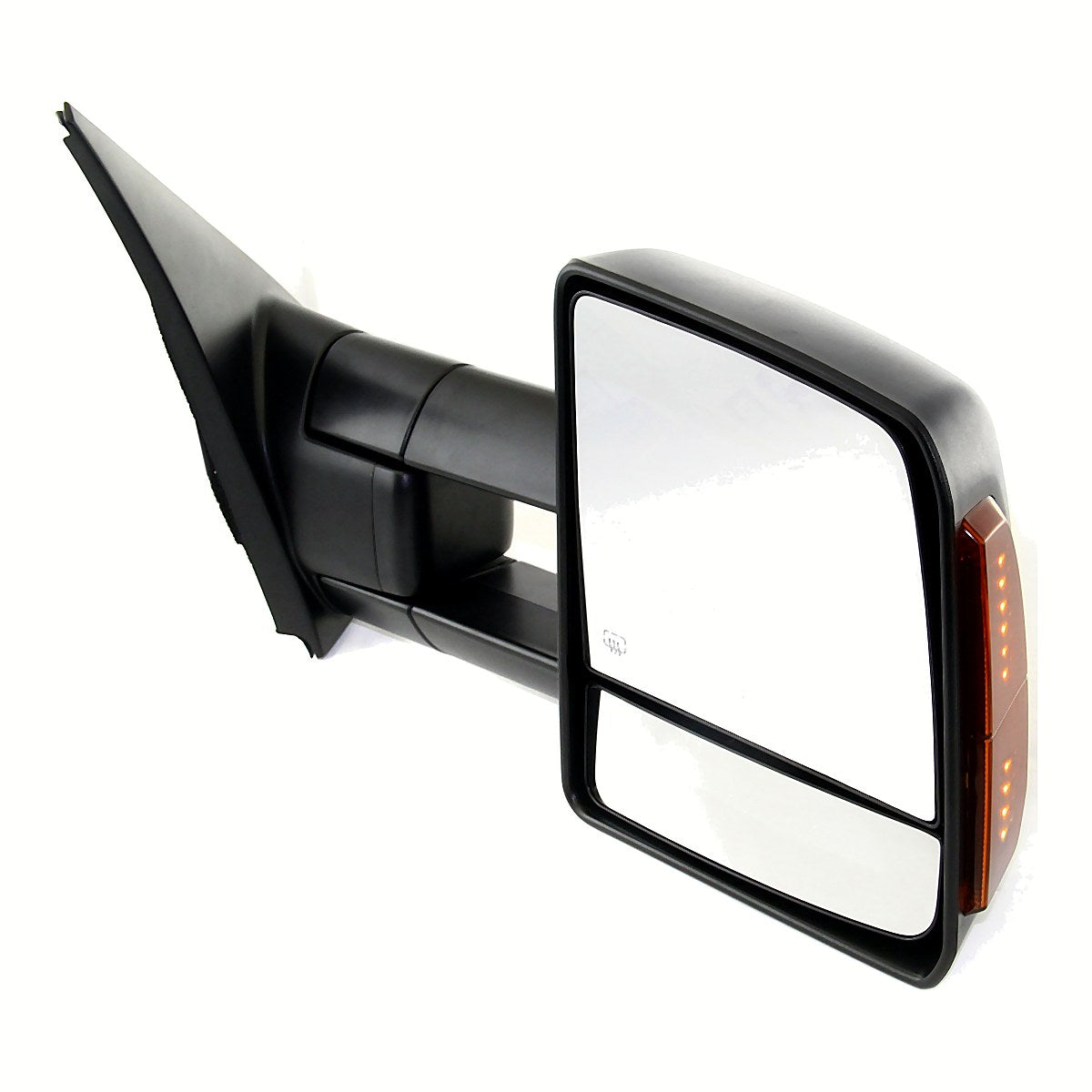 2014-2021 Toyota Tundra Door Mirror Passenger Side Power Heated With Tow With Turn Signal Textured_TO1321243-3
