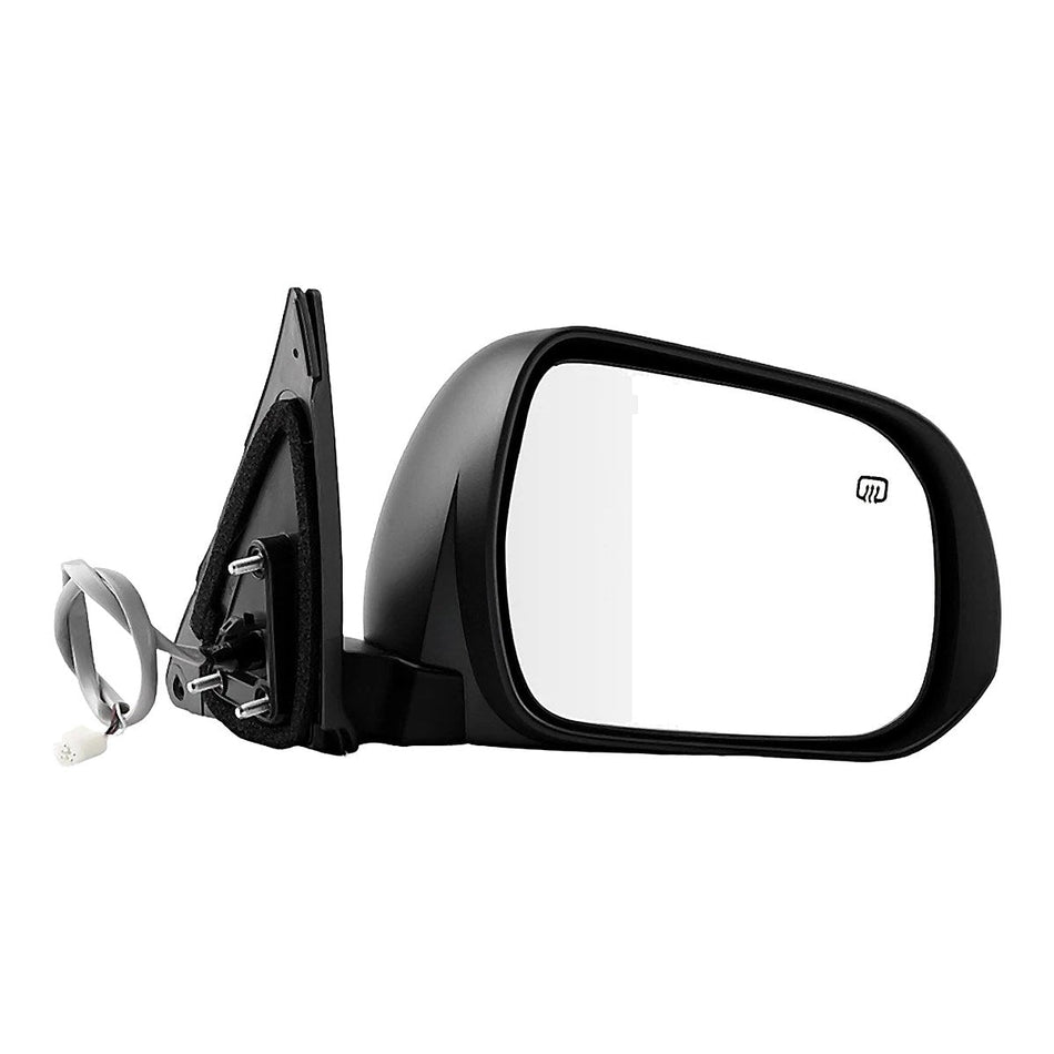 2008-2013 Toyota Highlander Hybrid Door Mirror Passenger Side - side angle, Part TO1321246