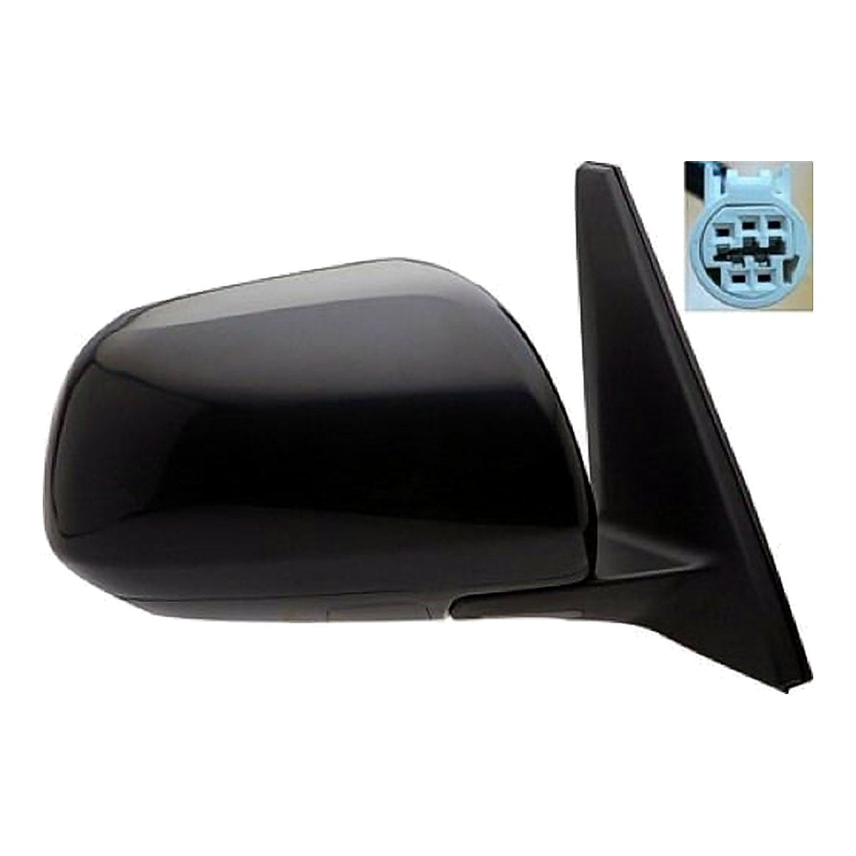 2010-2013 Toyota 4Runner Door Mirror Passenger Side Power Heated Without Signal Ptm_TO1321274-3
