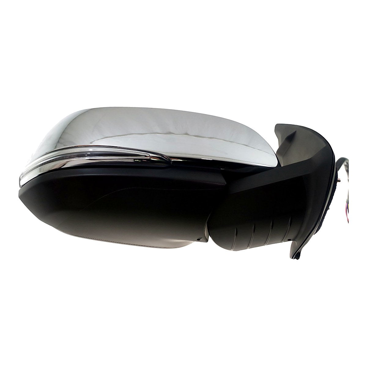 2016-2023 Toyota Tacoma Door Mirror Passenger Side Power Heated Chrome With Signal /Manual Fold Without Blind Spot_TO1321353-3