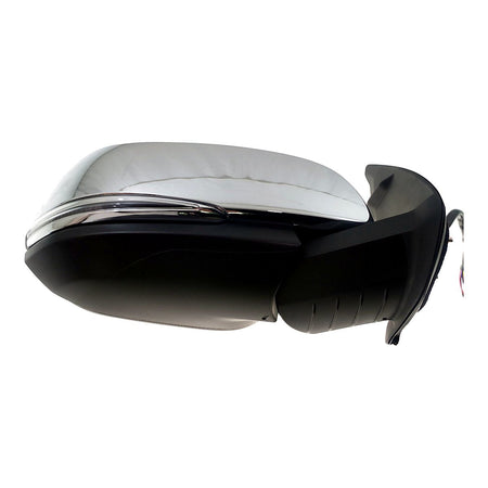2016-2023 Toyota Tacoma Door Mirror Passenger Side Power Heated Chrome With Signal /Manual Fold Without Blind Spot_TO1321353-3