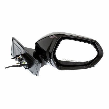 2016-2022 Toyota Prius Door Mirror Passenger Side Power Heated Gloss Black Cover Without Blind Spot_TO1321355