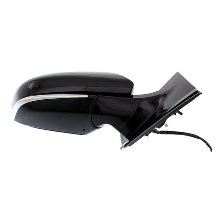 2016-2022 Toyota Prius Door Mirror Passenger Side Power Heated Gloss Black Cover Without Blind Spot_TO1321355-4
