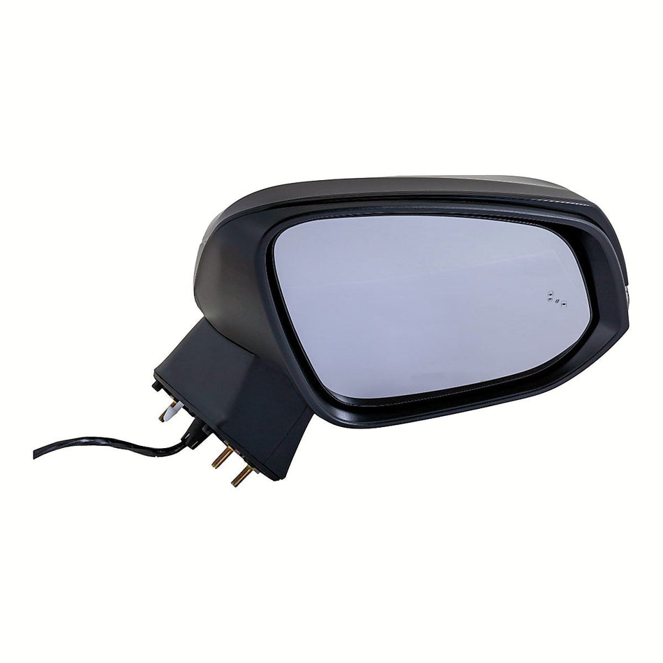 2019-2025 Toyota Rav4 Door Mirror Passenger Side Power Ptm Heated With Signal/Blind Spot/Puddle Lamp Canada/Japan Built_TO1321385