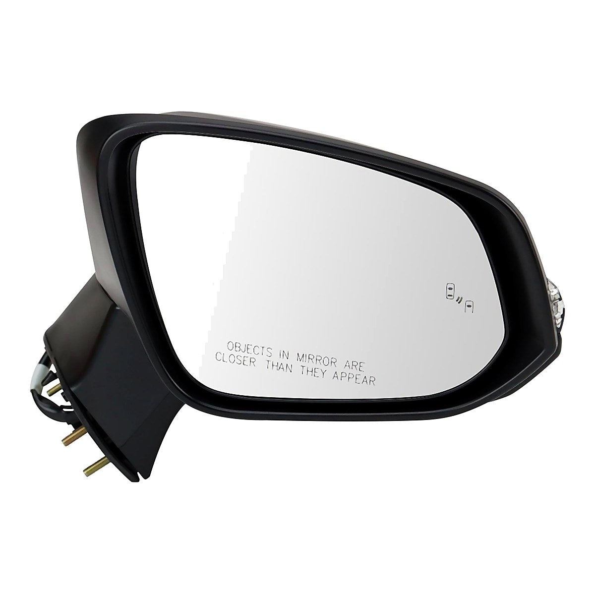 2019-2025 Toyota Rav4 Door Mirror Passenger Side Power Heated With Blind Spot/Signal/Puddle Light Canada/ Japan Built_TO1321389