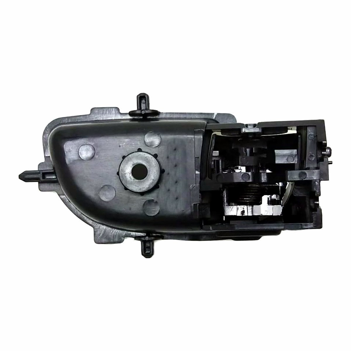 2007-2011 Toyota Yaris_Sedan Door Handle Front Passenger Side Inner (Chrome Lever/Black Housing) – TO1353131-4