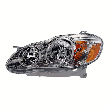 2005-2008 Toyota Corolla_Sedan Headlight Driver Side Ce-Le – Front View (TO2502160)