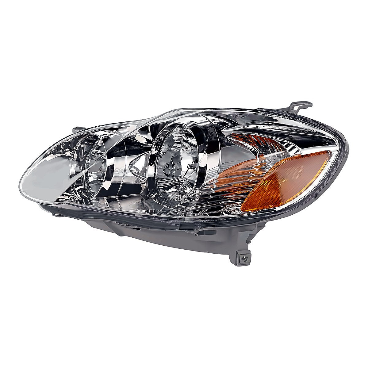 2005-2008 Toyota Corolla_Sedan Headlight Driver Side Ce-Le – Side View (TO2502160)