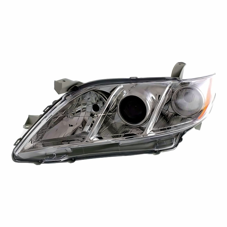 2007-2009 Toyota Camry Headlight Driver Side Japan Built(Lens And Housing) – Front View (TO2502167)