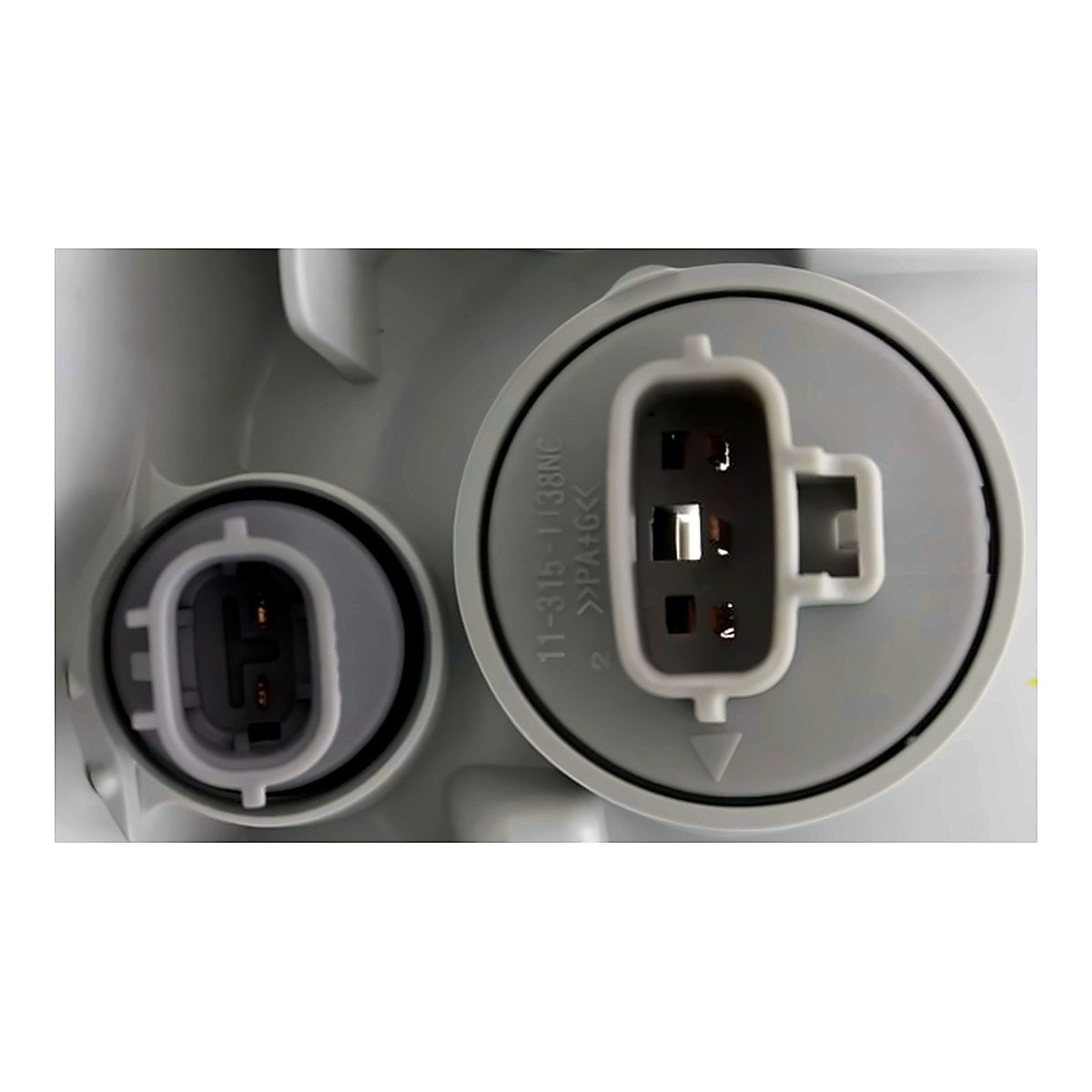2007-2009 Toyota Camry Headlight Driver Side Japan Built(Lens And Housing) – Back View (TO2502167)