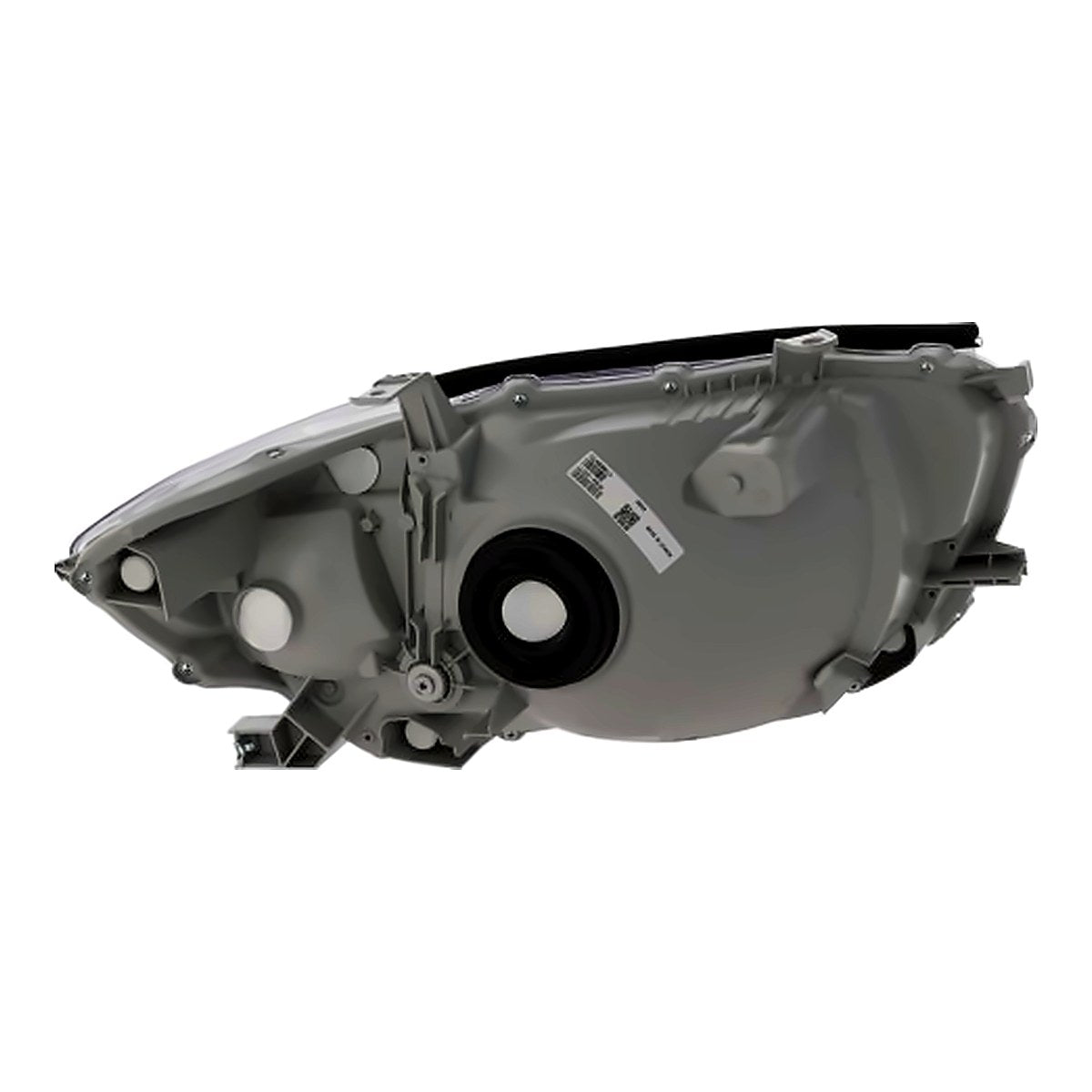 2008-2010 Toyota Highlander Headlight Driver Side Japan Built Base-Ltd-Se Models – Back View (TO2502176)