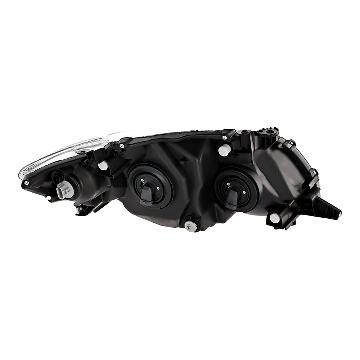2009-2010 Toyota Corolla_Sedan Headlight Driver Side Base/Ce/Le/Xle – Back View (TO2502182)