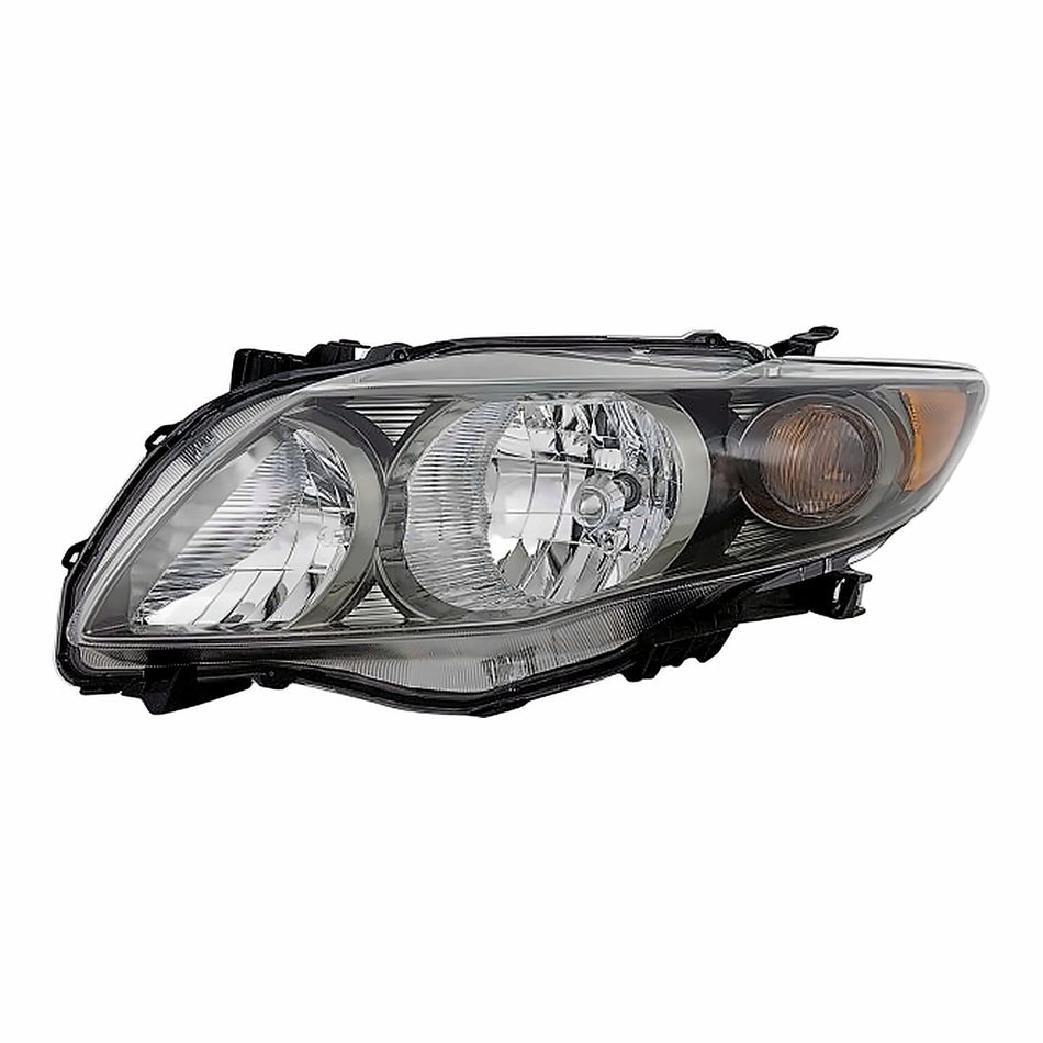 2009-2010 Toyota Corolla_Sedan Headlight Driver Side S/Xrs Models – Front View (TO2502183)