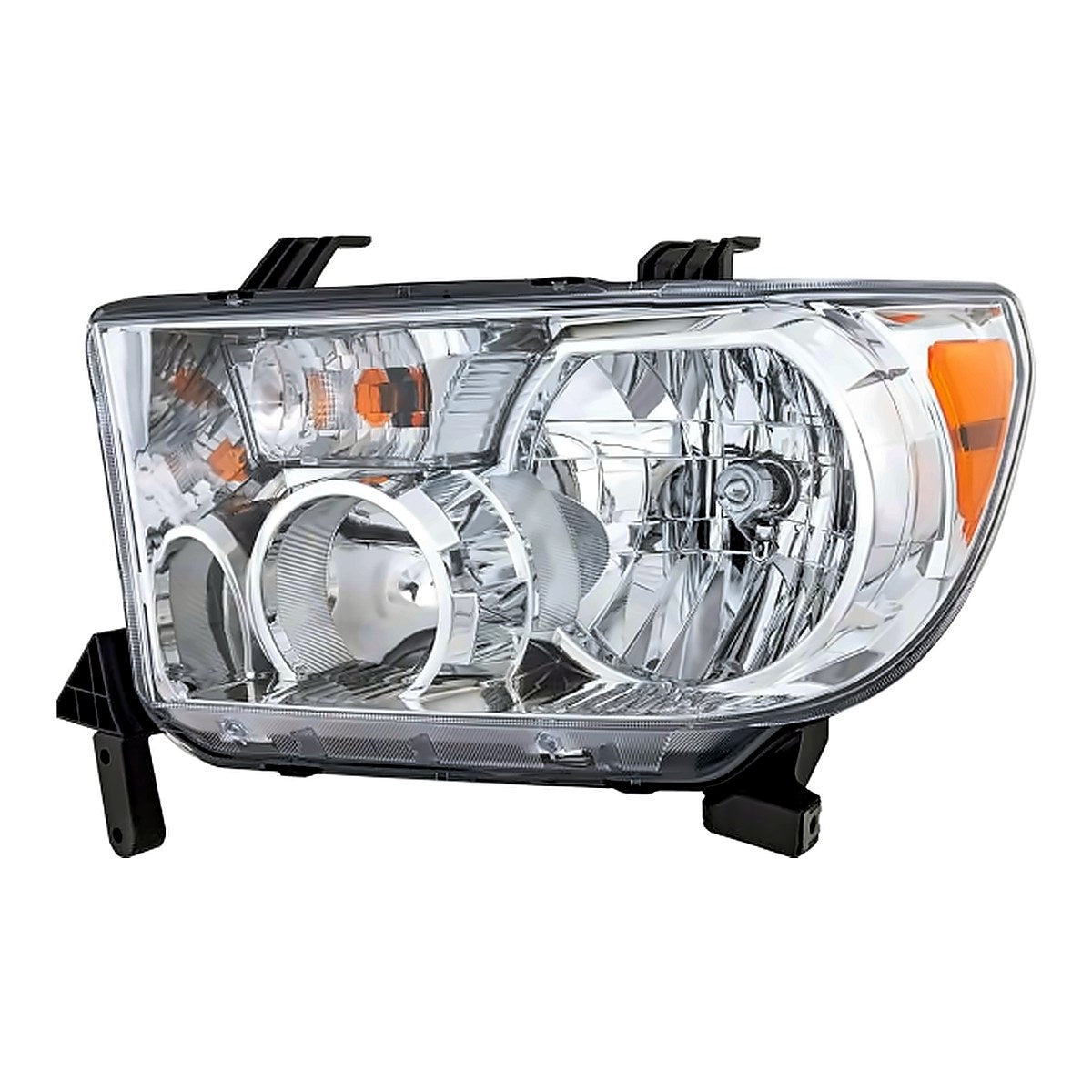 2009-2013 Toyota Tundra Headlight Driver Side With Level Adjuster – Front View (TO2502194)