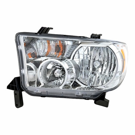 2009-2013 Toyota Tundra Headlight Driver Side With Level Adjuster – Side View (TO2502194)