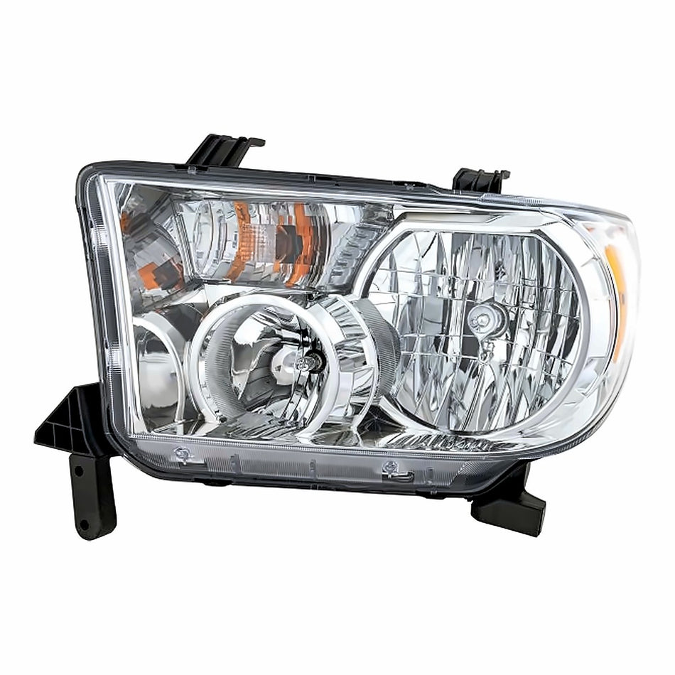 2009-2013 Toyota Tundra Headlight Driver Side With Level Adjuster – Side View (TO2502194)