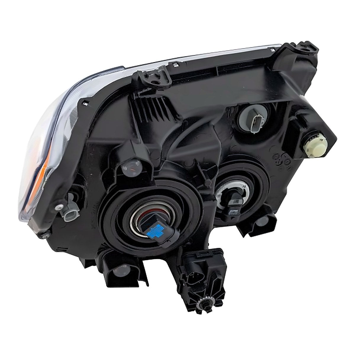 2009-2013 Toyota Tundra Headlight Driver Side With Level Adjuster – Back View (TO2502194)