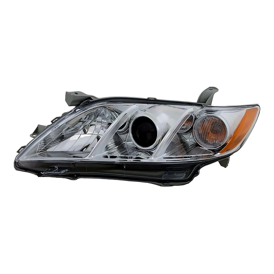 2007-2009 Toyota Camry Headlight Driver Side Le/Xle/Base Usa Built – Front View (TO2502197)