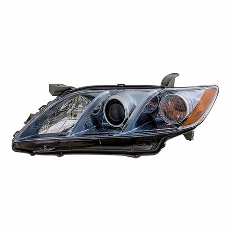 2007-2009 Toyota Camry_Hybrid Headlight Driver Side Assy Usa Built – Front View (TO2502200)