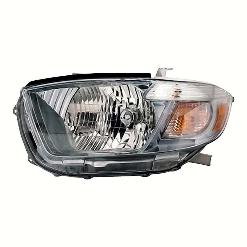 2010 Toyota Highlander Headlight Driver Side Sport Mdl Usa Built 10/09-8/10 – TO2502202