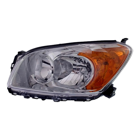 2009-2012 Toyota Rav4 Headlight Driver Side Base/Ltd Mdl Usa Built Exclude Sport – Front View (TO2502205)