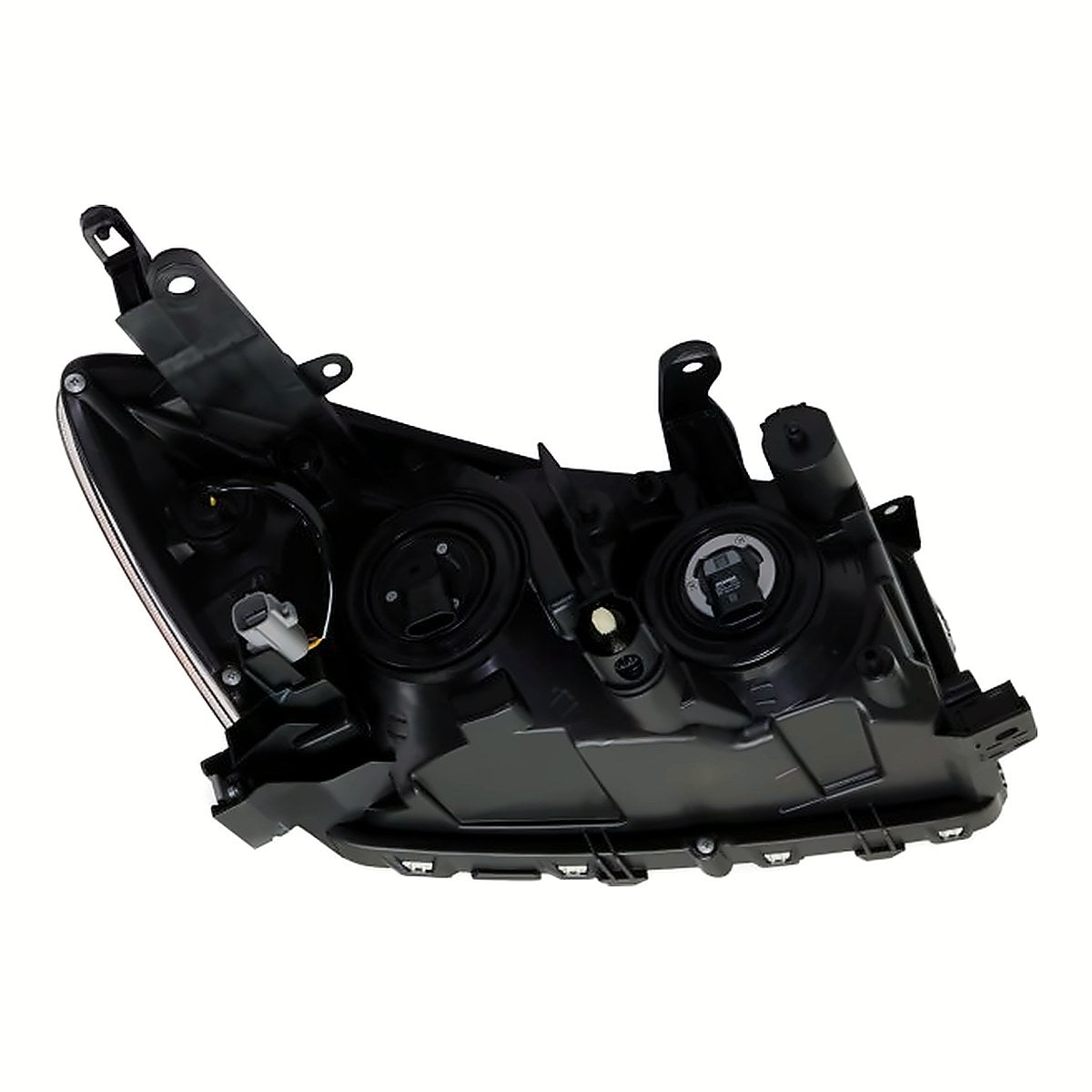 2009-2012 Toyota Rav4 Headlight Driver Side Sport Mdl With Smoked Lens Usa Built – Installed View (TO2502206)