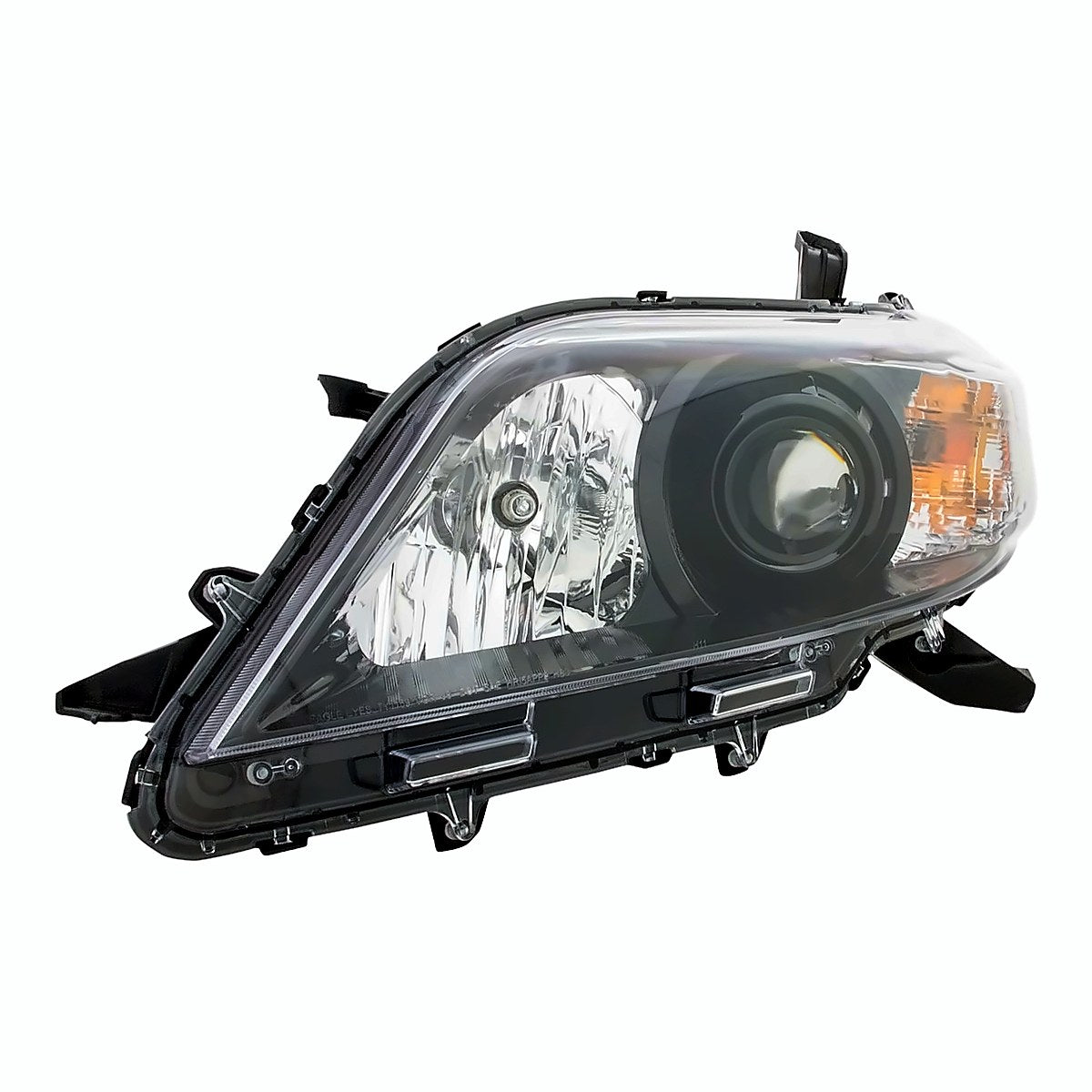 2011-2014 Toyota Sienna Headlight Driver Side With Black Bezel Se Model – Side View (TO2502207)