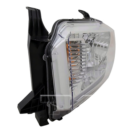 2014-2017 Toyota Tundra Headlight Driver Side Halogen With Led Drive Lamp Platinum/1794 Edition Model – Angle View (TO2502220)