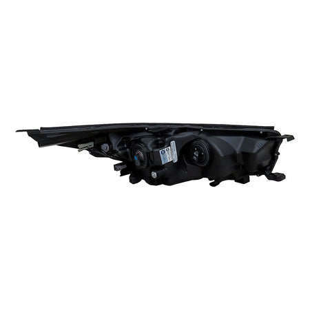 2014-2016 Toyota Highlander Headlight Driver Side With Bright Chrome Bezel – Back View (TO2502221)