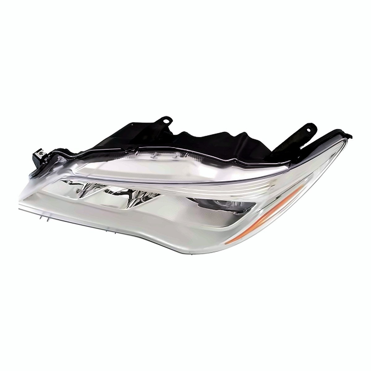 2015-2017 Toyota Camry Headlight Driver Side Led Xle Chrome Bezel – Angle View (TO2502223)
