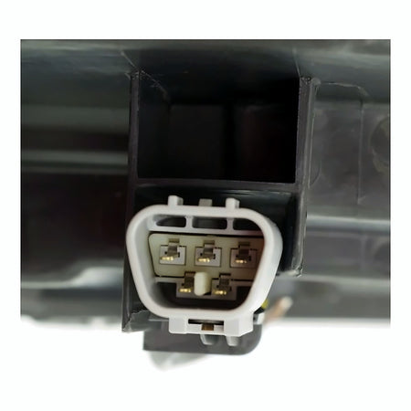 2015-2017 Toyota Camry Headlight Driver Side Led Xle Chrome Bezel – Close-Up View (TO2502223)