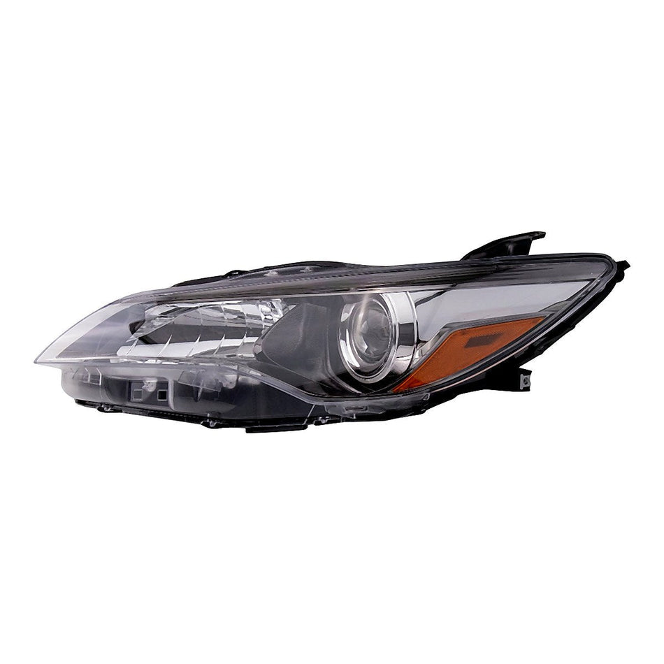 2015-2017 Toyota Camry Hybrid Headlight Driver Side - side angle, Part TO2502224