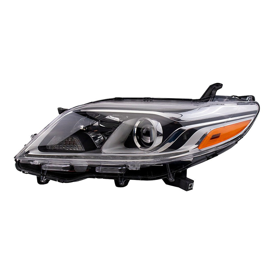 2015-2019 Toyota Sienna Headlight Driver Side Halogen With Led Drl Xle/Ltd – TO2502230