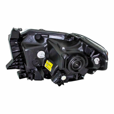 2014-2017 Toyota Tundra Headlight Driver Side Trd Pro Model With Black Bezel Without Led Running Lamp – Back View (TO2502235)