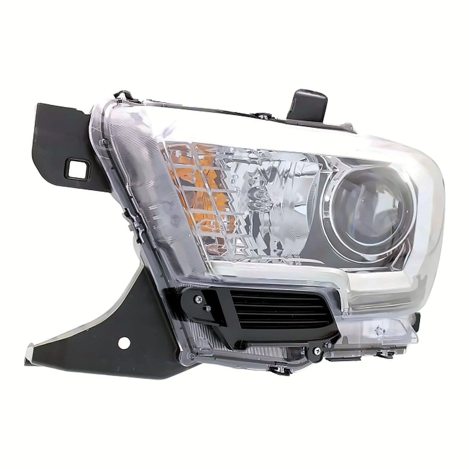 2018-2019 Toyota Tacoma Headlight Driver Side - side angle, Part TO2502243