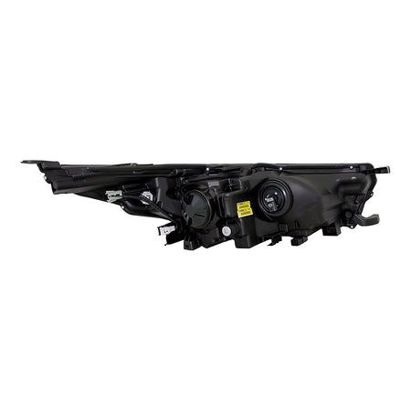 2017-2019 Toyota Highlander Headlight Driver Side With Smoked Chrome With Chrome Bezel Without Led Drl Le/Le Plus/Xle Model – Back View (TO2502251)