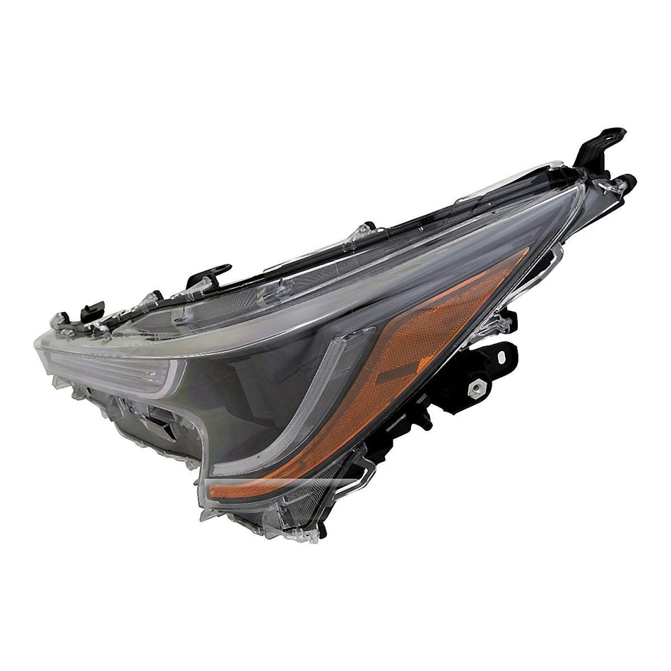 2020-2022 Toyota Corolla Sedan Headlight Driver Side - side angle, Part TO2502286