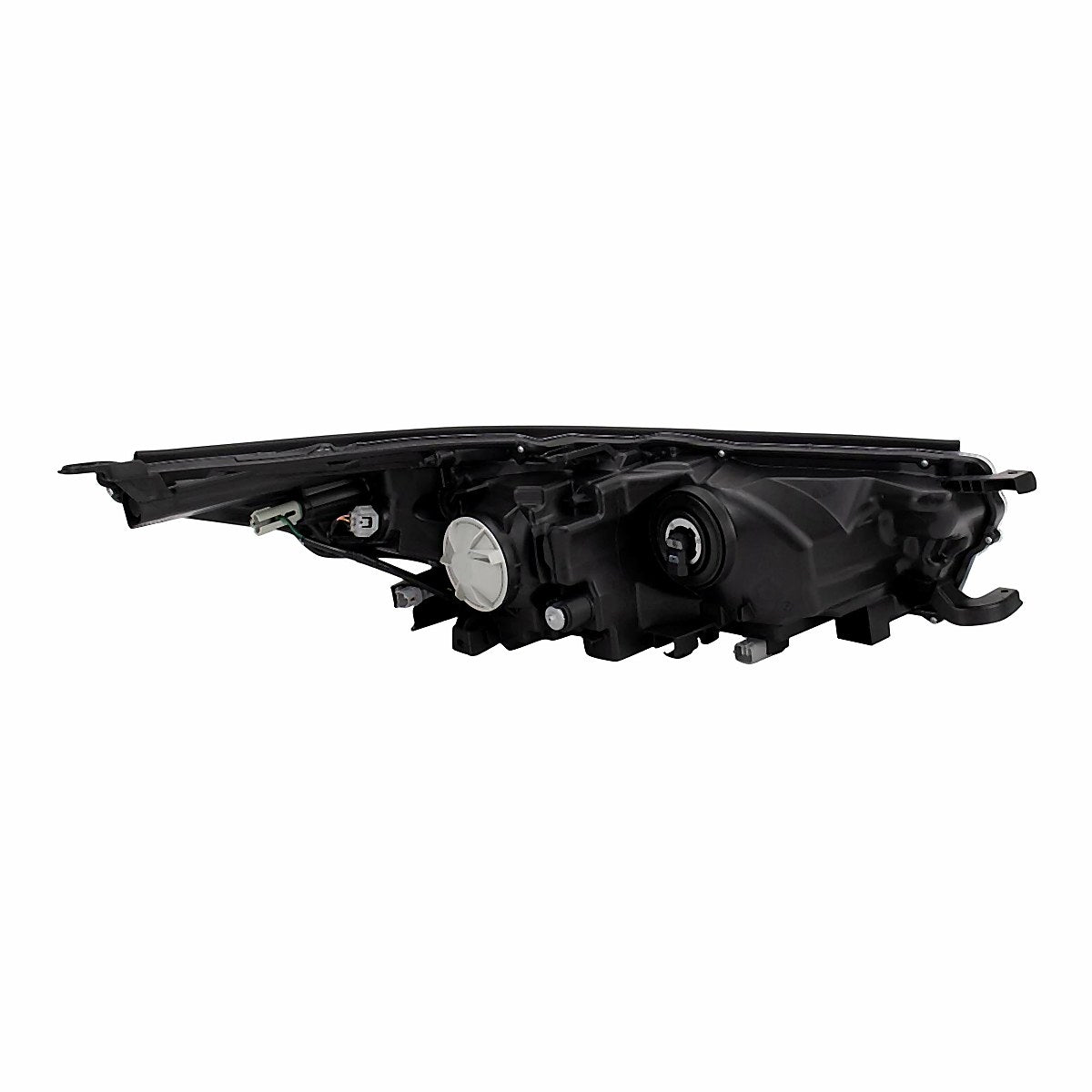 2019 Toyota Highlander Headlight Driver Side Halogen Dark Chrome Bezel With Led Drl Ltd – TO2502290-3