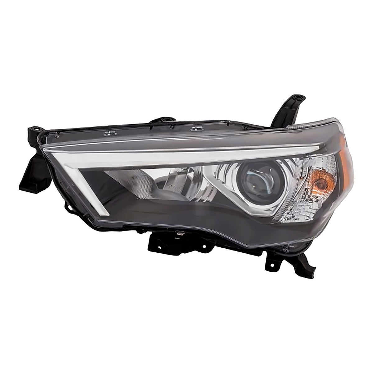 2021-2024 Toyota 4Runner Headlight Driver Side Led Low Beam / Halogen High Beam – Front View (TO2502308)
