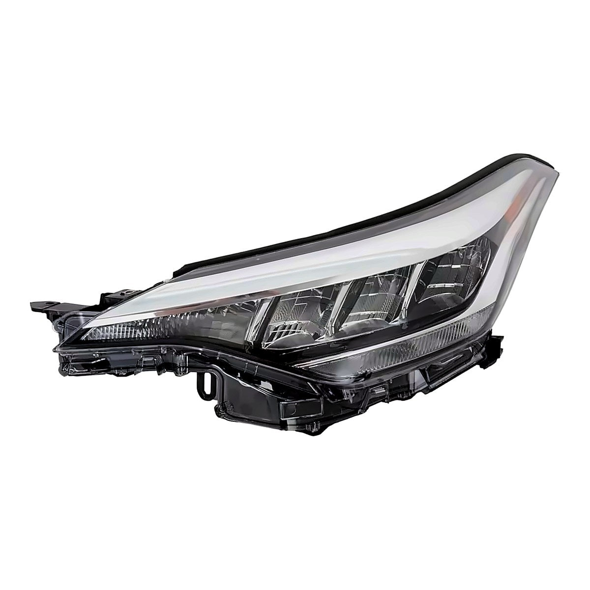 2020-2022 Toyota Chr Headlight Driver Side Led Without Adaptive Lamps Without Signal Bulbs Japan Built – Back View (TO2502311)