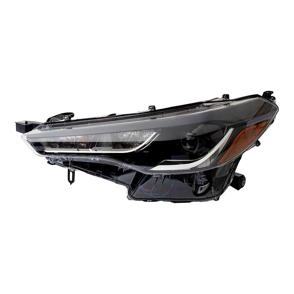 2022–2025 Toyota Corolla Cross LED Headlight Assembly Front View Driver Side LH TO2502313