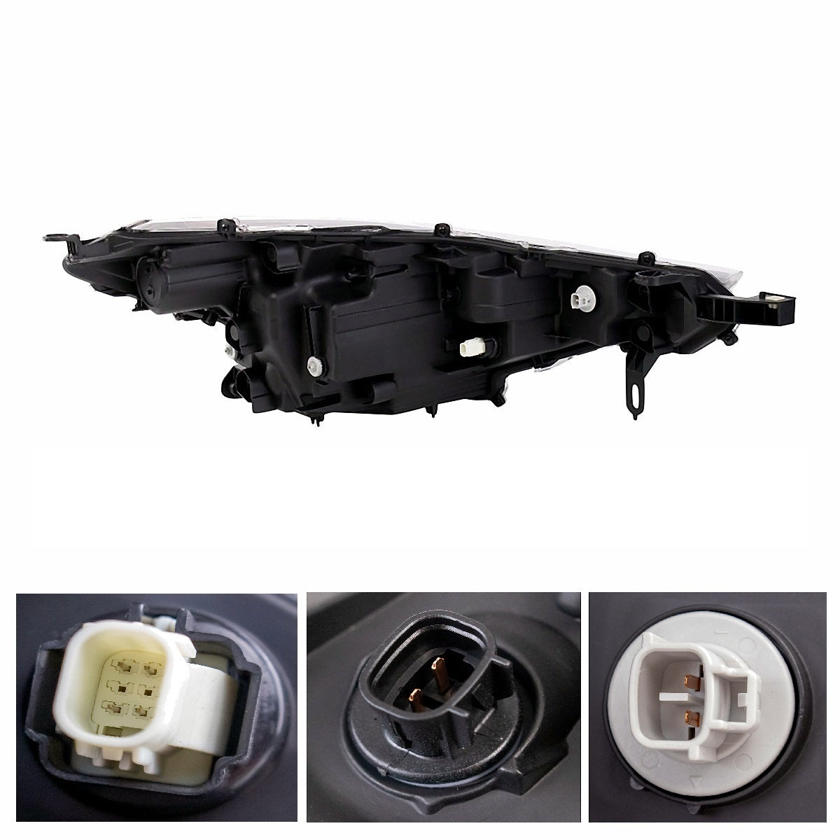 2022–2025 Toyota Corolla Cross LED Headlight Assembly Detail View Driver Side LH TO2502313