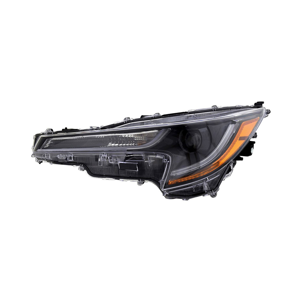 2023 Toyota Corolla headlamp assembly LE driver side LH Front View - Standard - High-Quality - TO2502324