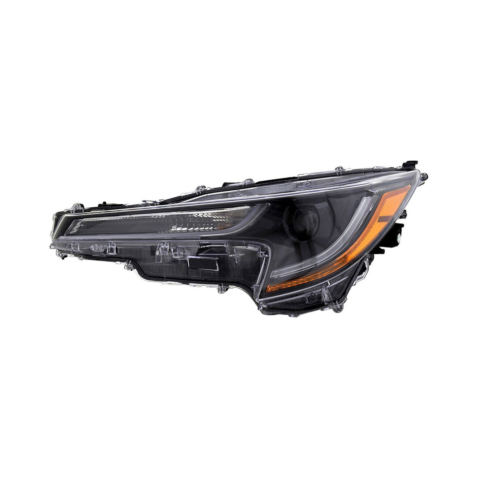 2023 Toyota Corolla headlamp assembly LE driver side LH Front View - Standard - High-Quality - TO2502324