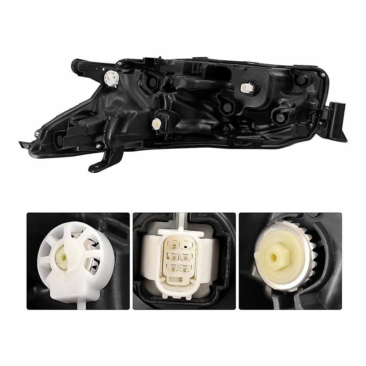 2025 Toyota Camry Hybrid Headlight Driver Side - back view, Part TO2502344