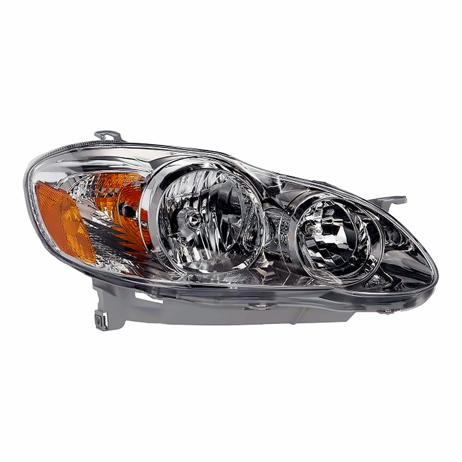 2005-2008 Toyota Corolla_Sedan Headlight Passenger Side Ce-Le – Front View (TO2503160)