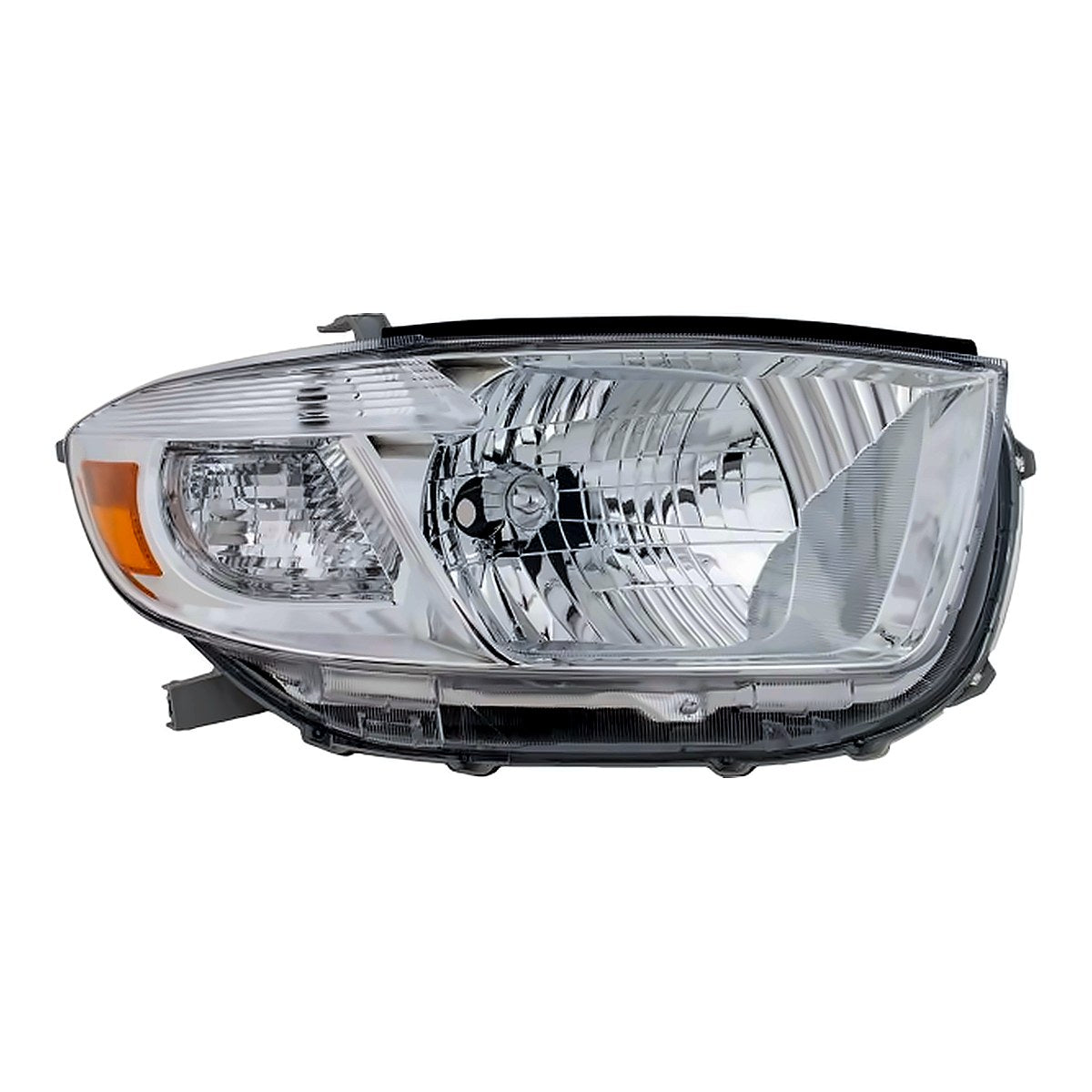 2008-2010 Toyota Highlander Headlight Passenger Side Japan Built Base-Ltd-Se Models – Front View (TO2503176)