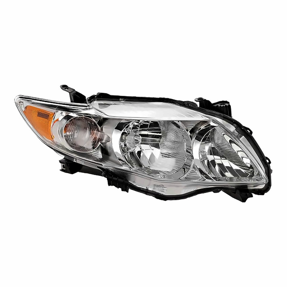 2009-2010 Toyota Corolla_Sedan Headlight Passenger Side Base/Ce/Le/Xle – Front View (TO2503182)